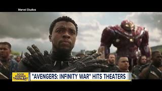 'Avengers: Infinity War' hits theaters