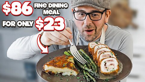 Cordon Bleu: Feeding My Family a GOURMET Meal with Only $25