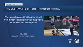 Michigan State's Rocket Watts in transfer portal
