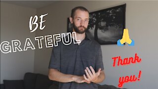 The importance of gratefulness
