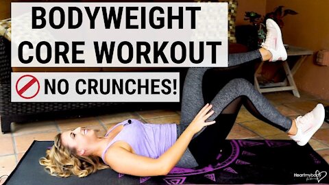 6-Move Core Workout Perfect For Beginners-No Crunch Bodyweight Core Workout