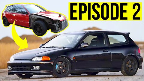 From Junkyard to JDM Hero! Turbo Civic On a Budget | EP. 2 (TEAR DOWN)