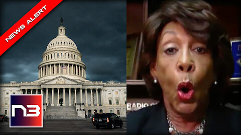 Right After Maxine Waters Incites Leftist Violence as Congress Takes ACTION to END Her For Good