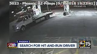 Driver sought after deadly hit-and-run Saturday evening in Phoenix