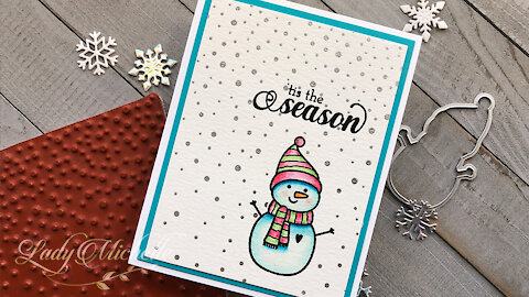 Masculine Series | Little Snow Guy Holiday Card