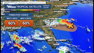 Tropical development possible near South Carolina-Georgia coast