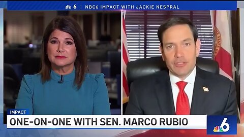 Senator Rubio Joins NBC 6 Impact | Part One