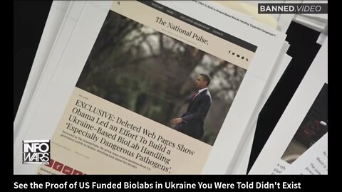 See the Proof of US Funded Biolabs in Ukraine You Were Told Didn't Exist