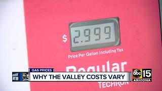 Gas prices continue to climb around the Valley