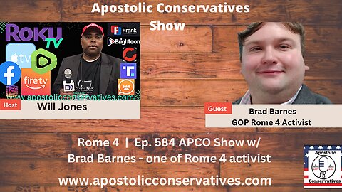 Rome 4 | Ep. 584 APCO Show w/ Brad Barnes - one of Rome 4 activist