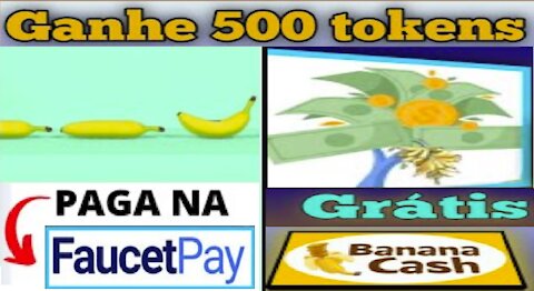 [ Tokens Banana ] Tutorial | Como ganhar 500 BANANA | Retirada direto para Faucetpay | Home Office