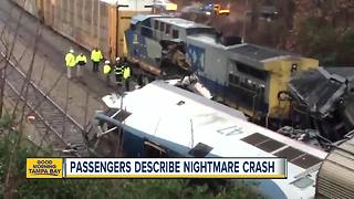 U.S. investigators say deadly Amtrak train crash preventable, passengers describe nightmare crash