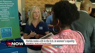 Florida ranks #35 in the U.S. in women's equality