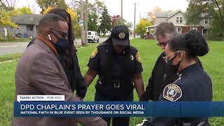 Detroit police chaplain's prayer for the city goes viral