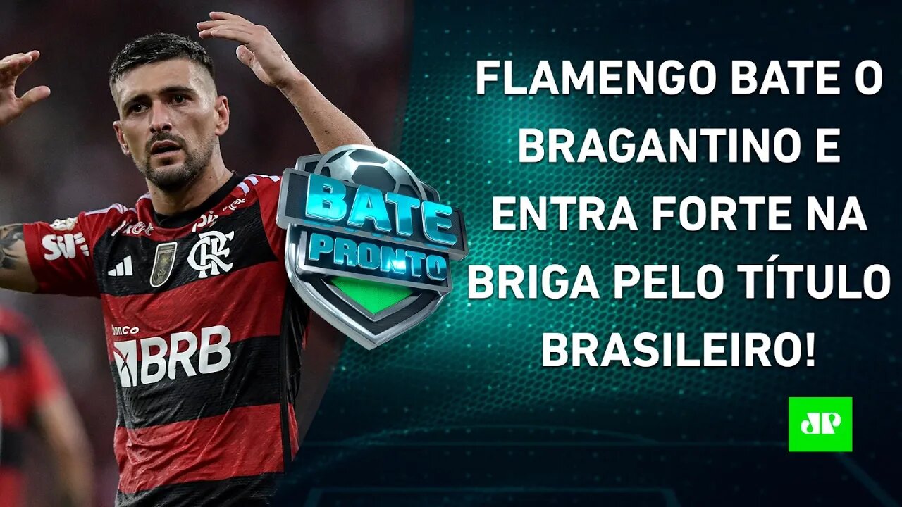 Flamengo vence Bragantino e entra na briga pelo título do