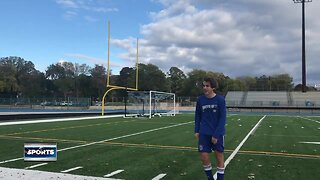 Twin student athletes of the week show off their soccer skills