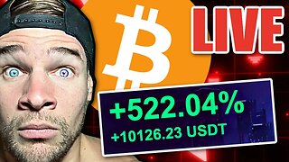 🔴 LIVE Bitcoin Pump LONG Trade (10k PROFIT Targets & Analysis)