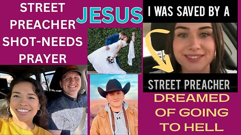 Street Preacher Shot in the Head Needs Prayer NOW & Australian Shown Hell is for Fornicators/Sinners