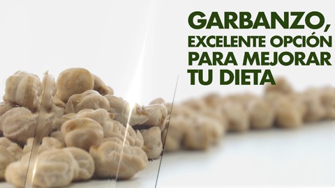 Garbanzo, excelente opción para mejorar tu dieta