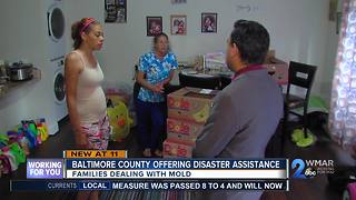 Families in Catonsville are dealing with the ugly aftermath of flood damage