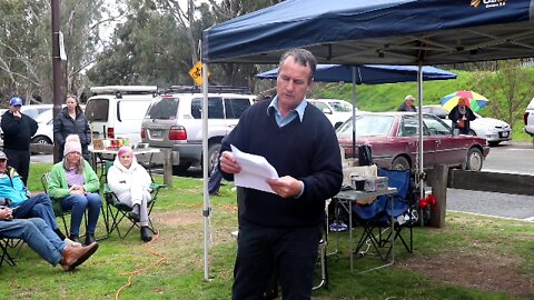 Riverina State presentation at the Echuca Regional Stand in the Park.