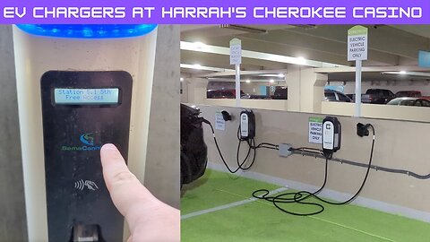 EV Charging Stations At Harrah's Cherokee Casino!