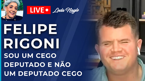 Dep Felipe Rigoni: sou um cego deputado e não um deputado cego. Brasil é muito atrasado na educação