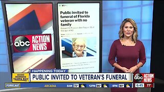 Public invited to funeral of Florida veteran with no family