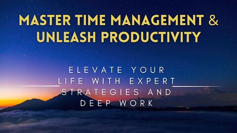 42 - Mastering the Time-Slicing Samurai - Strategies for Peak Productivity and Deep Work