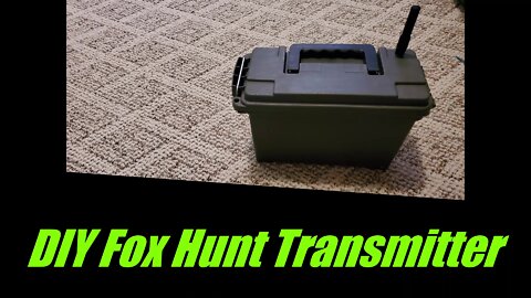 Fox hunt Transmitter build