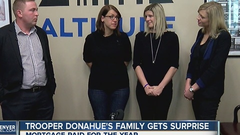 Trooper Donahue's family gets surprise