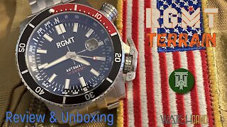 RGMT Terrain 300m Multi-Purpose Watch - Review & Unboxing (RG8010 / Seiko NH35A)