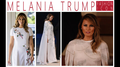 Melania Trump Fashion Icon - Japanese Jaunt