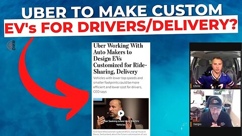 Uber Working With Automakers For Custom Rideshare/Delivery EVs For Drivers