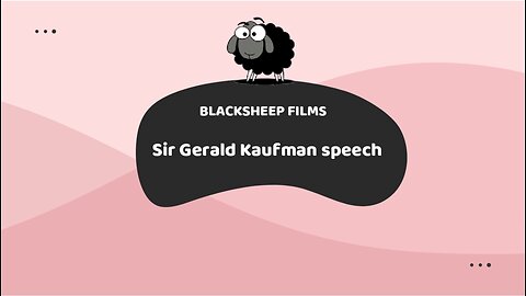 Sir Gerald Kaufman speech