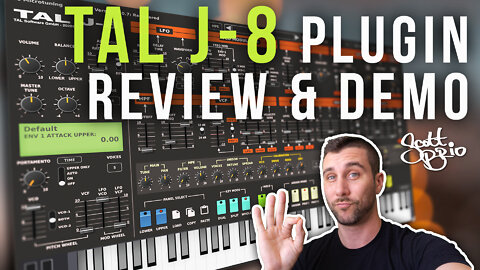 TAL J-8 // Roland Jupiter 8 Plugin - Review & Demo