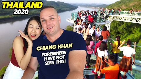Chiang Khan Thailand Travel, Skywalk and Market 2020