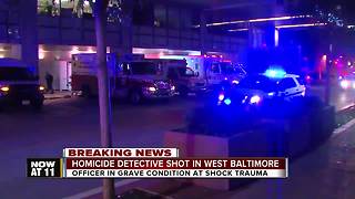 Officer down: Police involved shooting in West Baltimore