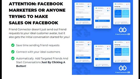 Genius Friend Connector for Facebook Chrome Extension