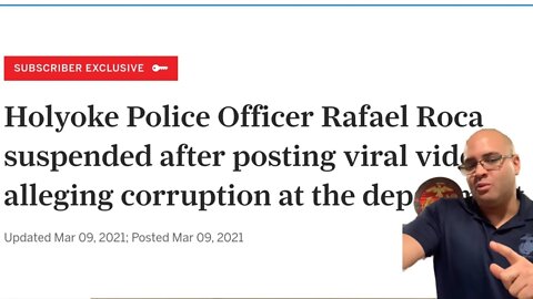 Police Officer Suspended For Exposing Corruption. Calls Out Chief And Mayor. Stripped Of Badge. Roca