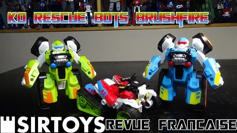 [Francais] Revue Video du KO Rescue Bots Brushfire