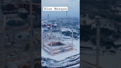 Blue Mosque in Winter❄️ Beautiful Scenic View of Istanbul #trensing #viral #shorts #turkey