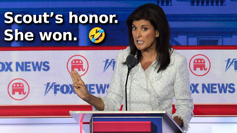 Media Claims Nikki Haley Won RNC Debate After Ramaswamy Verbal B*tch Slapping, Use Joke WaPo Poll