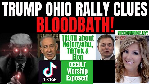 03-17-24   Trump Ohio Rally- Netanyahu, Elon, TikTok, Haiti, Isaiah 65