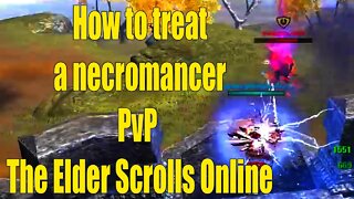 Como tratar um necromante PvP The Elder Scrolls Online