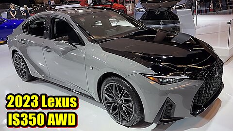 2023 Lexus IS350 AWD - Head-turning looks, well-appointed cabin, supportive front seats