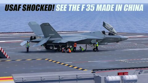 USAF Shocked! See the F35 Made in China