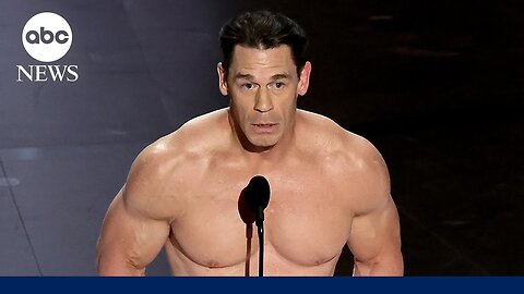 Shocking! John Cena Nearly Naked at Oscars 2024