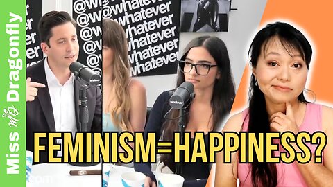 Micheal Knowles vs Feminists - Has Feminism Made Women Happy? | Miss Dragonfly Reacts