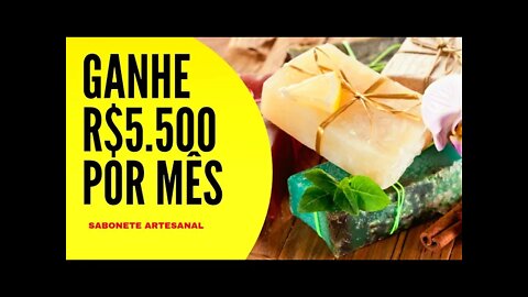 MÁQUINA DE FAZER SABONETES | R$3.000 POR MÊS TRABALHANDO EM CASA